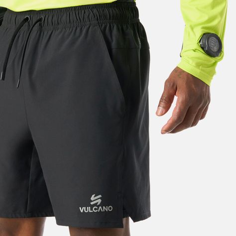 Shorts Hombre Tempo 2-in-1 7" Shorts Negro Vulcano-4