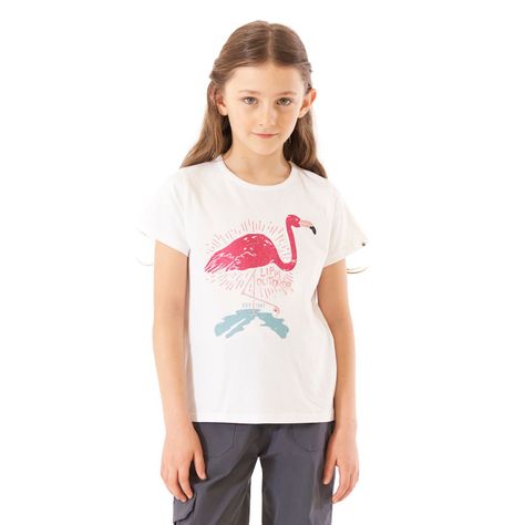 Polera Niña Country UV-Stop T-Shirt Blanco Lippi-1