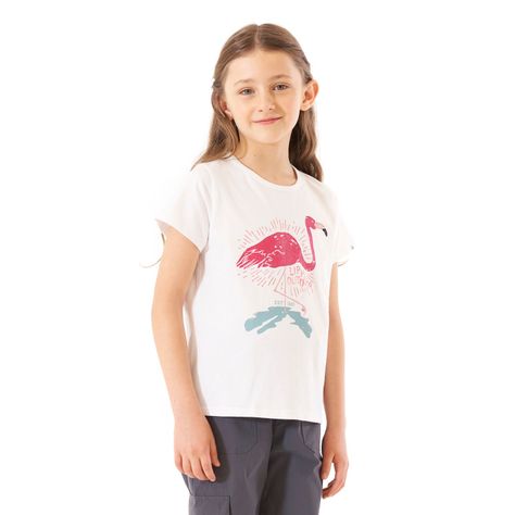 Polera Niña Country UV-Stop T-Shirt Blanco Lippi-2