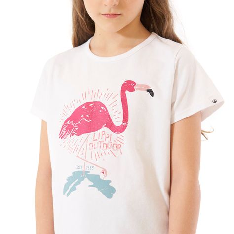 Polera Niña Country UV-Stop T-Shirt Blanco Lippi-4