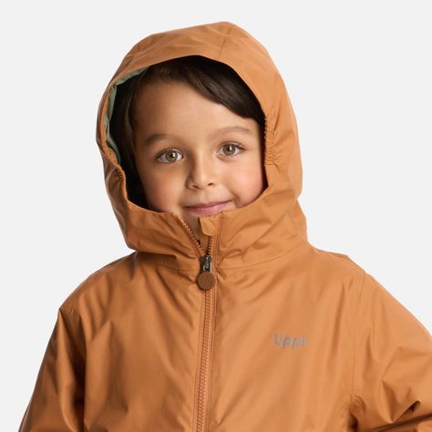 Chaqueta Niño Snowball Fusion-3 Hoody Camel Lippi I25-4