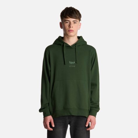 Polerón Teen Boy Ulmo Mid Point Hoody Sweatshirt Verde Lippi-0