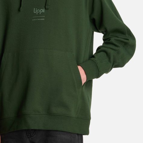 Polerón Teen Boy Ulmo Mid Point Hoody Sweatshirt Verde Lippi-4