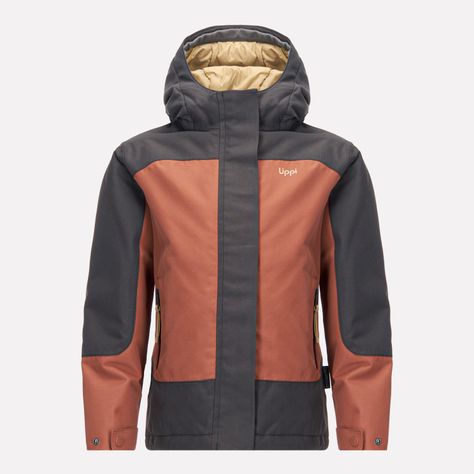 Chaqueta Niño Andes Snow B-Dry Hoody Jacket Ladrillo Lippi I23-0