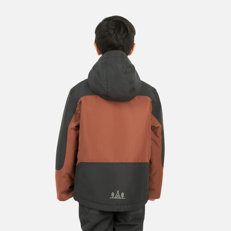 Chaqueta Niño Andes Snow B-Dry Hoody Jacket Ladrillo Lippi I23-2