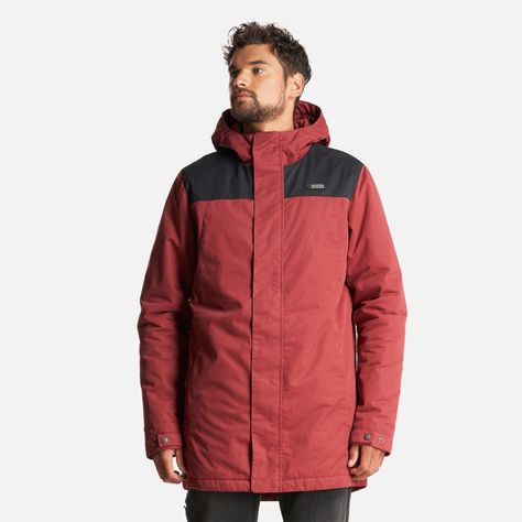 Chaqueta Hombre Peumo Canvas Hoody Jacket Vino Lippi-1