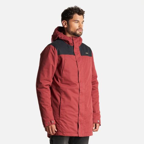 Chaqueta Hombre Peumo Canvas Hoody Jacket Vino Lippi-2