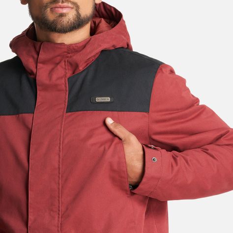 Chaqueta Hombre Peumo Canvas Hoody Jacket Vino Lippi-5