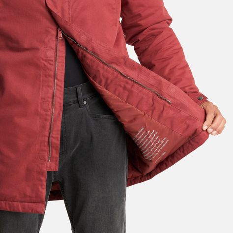 Chaqueta Hombre Peumo Canvas Hoody Jacket Vino Lippi-9