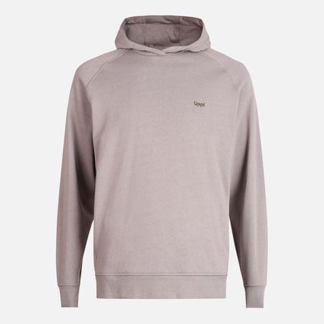 Poleron Hombre Insigne Hoody Sweatshirt Back Print Malva Lippi-0