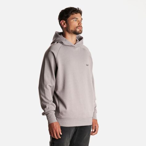 Poleron Hombre Insigne Hoody Sweatshirt Back Print Malva Lippi-2