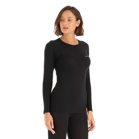 Primera Capa Mujer Puma Austral Top Negro Haka Honu V23-2