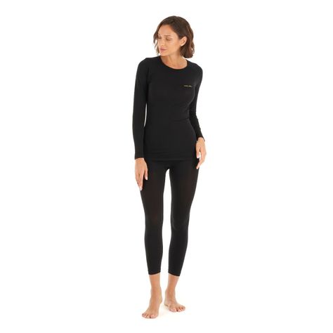 Primera Capa Mujer Puma Austral Top Negro Haka Honu V23-6