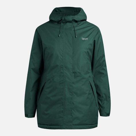 Chaqueta Mujer Gunther B-Dry Hoody Verde Botella Lippi I25-8