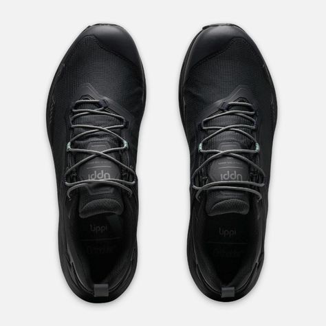 Zapatilla Mujer Atlas Low Negro Celeste Lippi I24-5