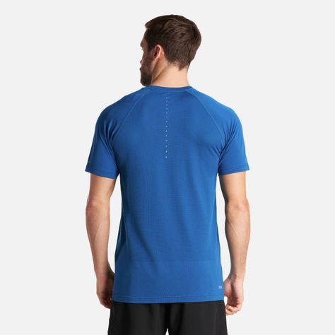 Polera Hombre Essential Sport T-Shirt Azul Lippi I24-3