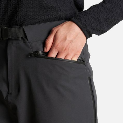 Pantalon Mujer Sierra Nevada B-Dry Light Pants Negro Lippi I23-7