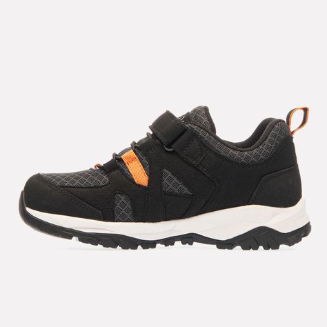 Zapato Niño Tellus Low Kids Negro / Naranjo Lippi V25-1