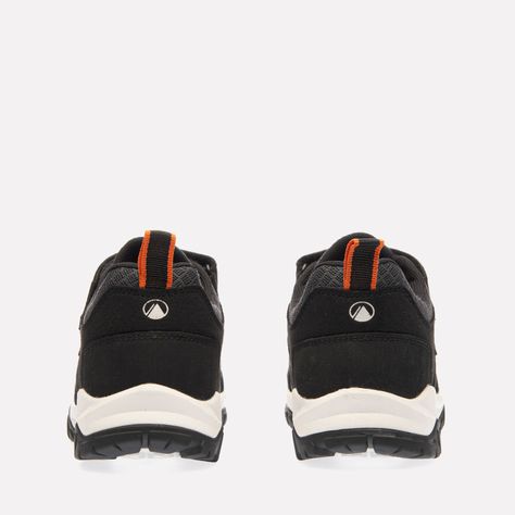 Zapato Niño Tellus Low Kids Negro / Naranjo Lippi V25-3