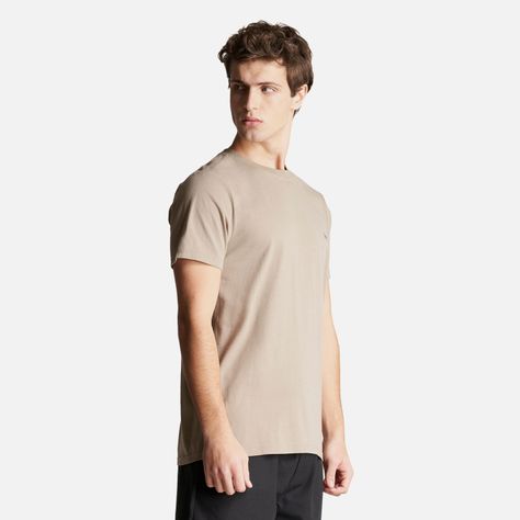 Polera Hombre Andes Rock Climbing T-Shirt Taupe Lippi-2