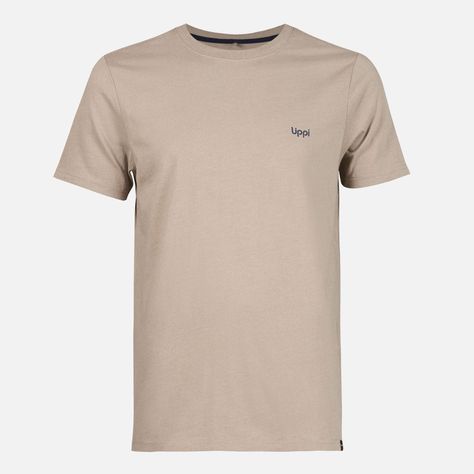Polera Hombre Andes Rock Climbing T-Shirt Taupe Lippi-7