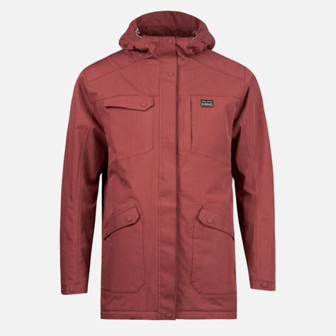Chaqueta Hombre Yak Burdeo Haka Honu I23-0