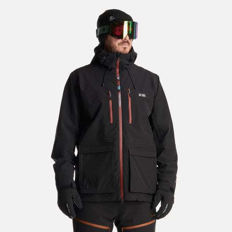 Chaqueta Hombre Viento Blanco Negro Haka Honu-1