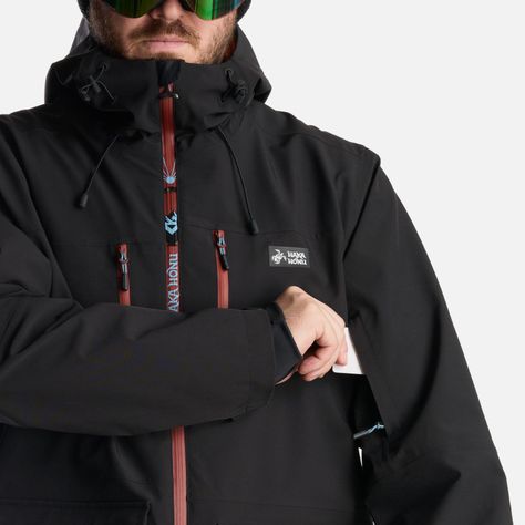 Chaqueta Hombre Viento Blanco Negro Haka Honu-6