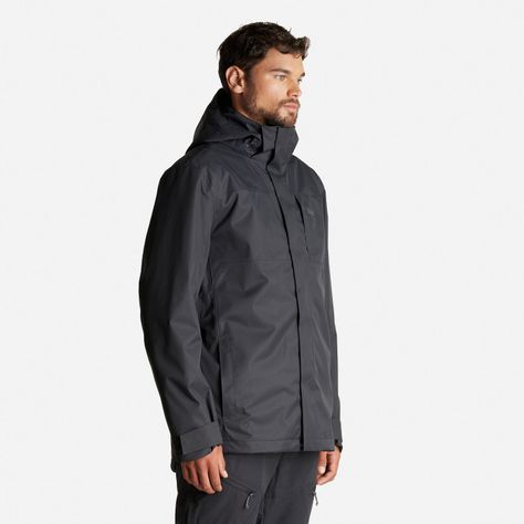 Chaqueta Hombre Tres Cruces Fusion-3 Hoody Jacket Negro Lippi-2