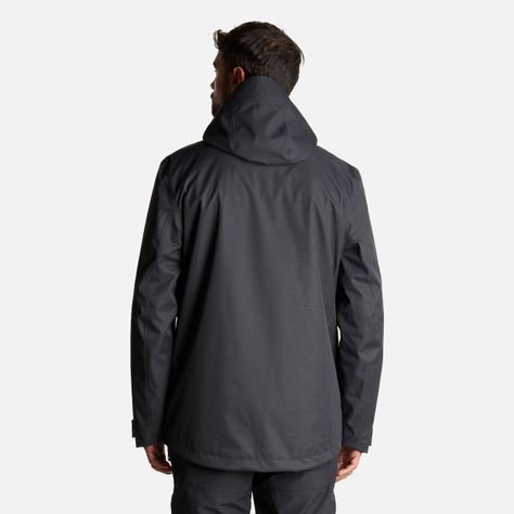 Chaqueta Hombre Tres Cruces Fusion-3 Hoody Jacket Negro Lippi-3