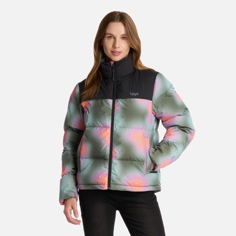 Chaqueta Mujer Urban Down Jacket Print Damasco Lippi I25-0