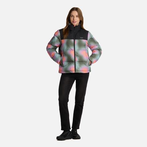 Chaqueta Mujer Urban Down Jacket Print Damasco Lippi I25-7