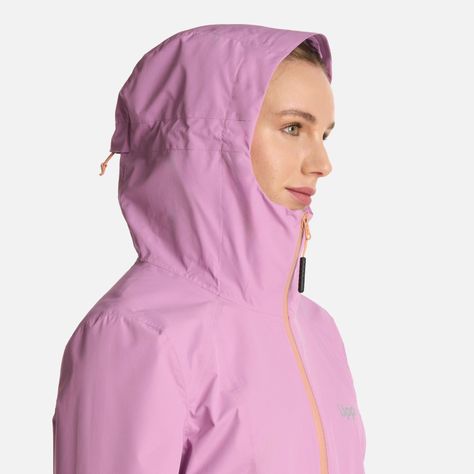 Chaqueta Mujer Shield B-Dry Hoody Rosa Fuerte Lippi I25-3