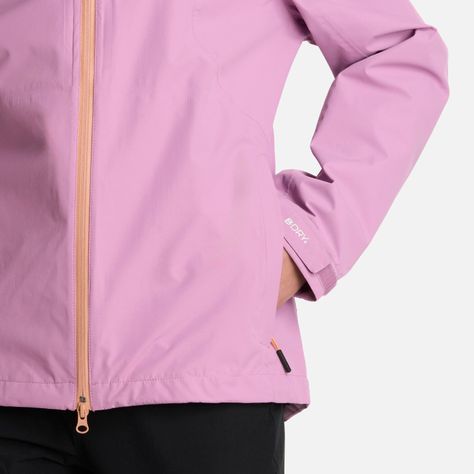 Chaqueta Mujer Shield B-Dry Hoody Rosa Fuerte Lippi I25-4
