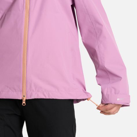 Chaqueta Mujer Shield B-Dry Hoody Rosa Fuerte Lippi I25-5