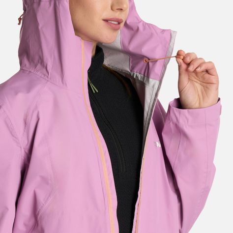 Chaqueta Mujer Shield B-Dry Hoody Rosa Fuerte Lippi I25-7