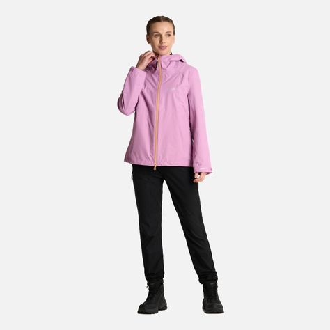 Chaqueta Mujer Shield B-Dry Hoody Rosa Fuerte Lippi I25-8