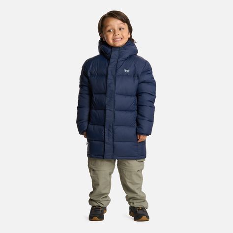 Chaqueta Niño All Winter Steam-Pro Hoody Azul Lippi I25-5