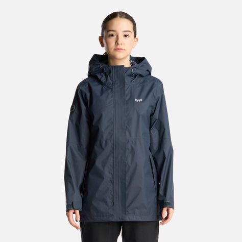 Chaqueta Teen Girl Blizzard B-Dry Hoody Jacket Azul Marino Lippi-1