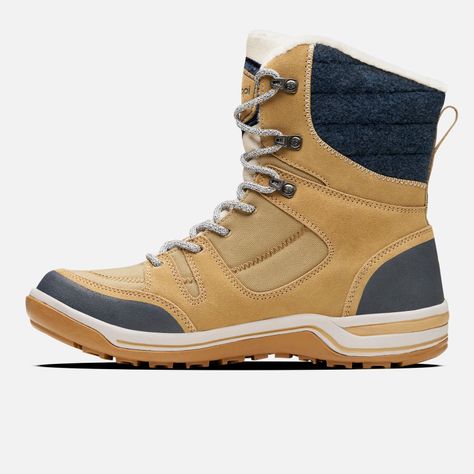 Bota Mujer Polar Light Taupe / Azul Noche Lippi I25-1