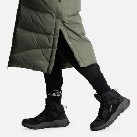 Chaqueta Mujer Termal Verde Grisaceo Haka Honu-8