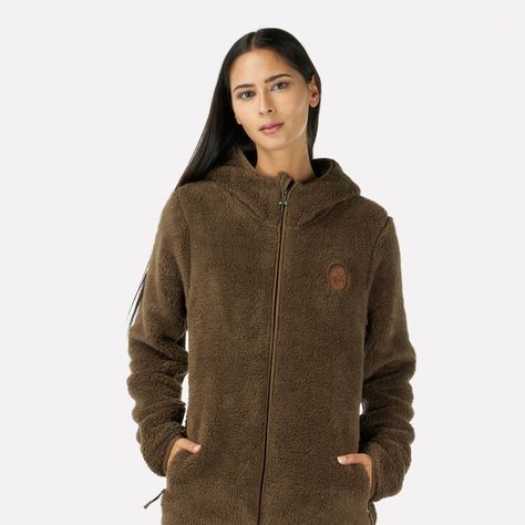 Chaqueta Mujer Calur-oso Café Haka Honu I22-1