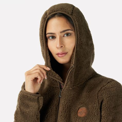 Chaqueta Mujer Calur-oso Café Haka Honu I22-3