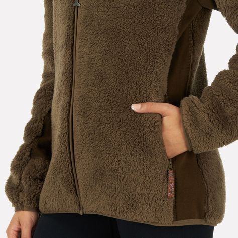 Chaqueta Mujer Calur-oso Café Haka Honu I22-4