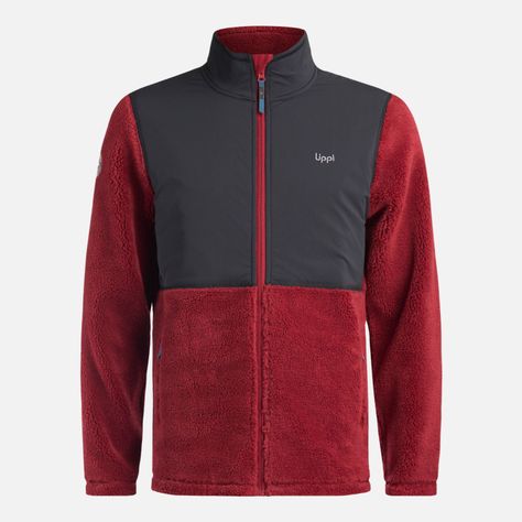 Chaqueta Hombre Glaciar Sherpa-Pro Jacket Burdeo Lippi-0