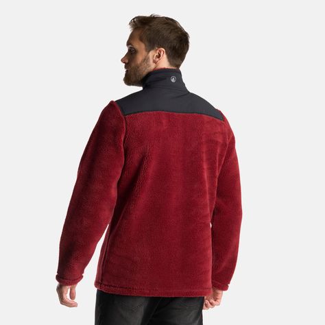 Chaqueta Hombre Glaciar Sherpa-Pro Jacket Burdeo Lippi-4