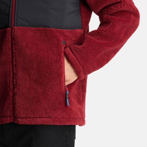 Chaqueta Hombre Glaciar Sherpa-Pro Jacket Burdeo Lippi-6