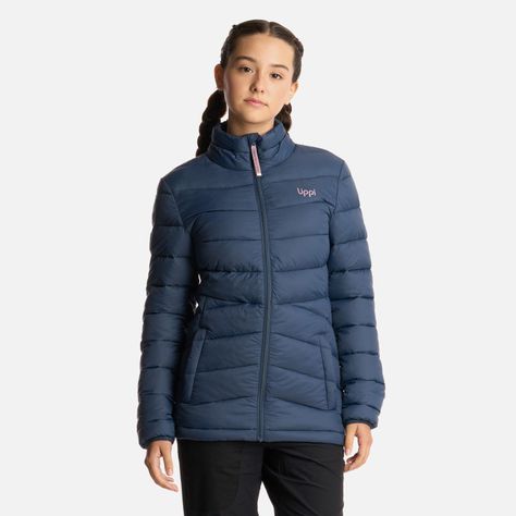 Chaqueta Teen Girl Bewarm Steam-Pro Azul Marino Lippi I25-0