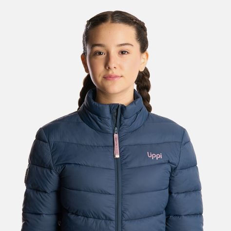 Chaqueta Teen Girl Bewarm Steam-Pro Azul Marino Lippi I25-3