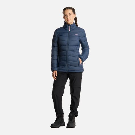 Chaqueta Teen Girl Bewarm Steam-Pro Azul Marino Lippi I25-5